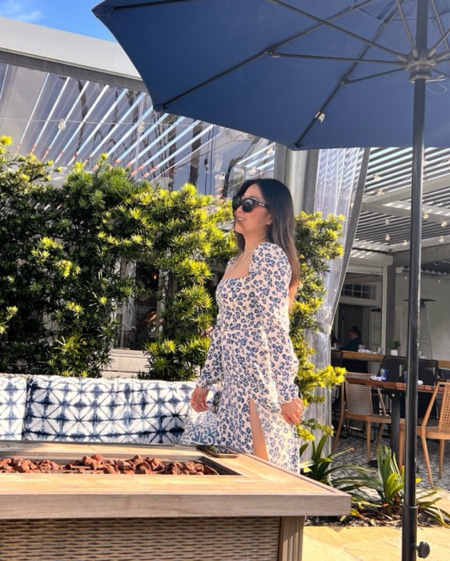 Reformation Sigmund Dress In Milanesa by Reformation - Pickle