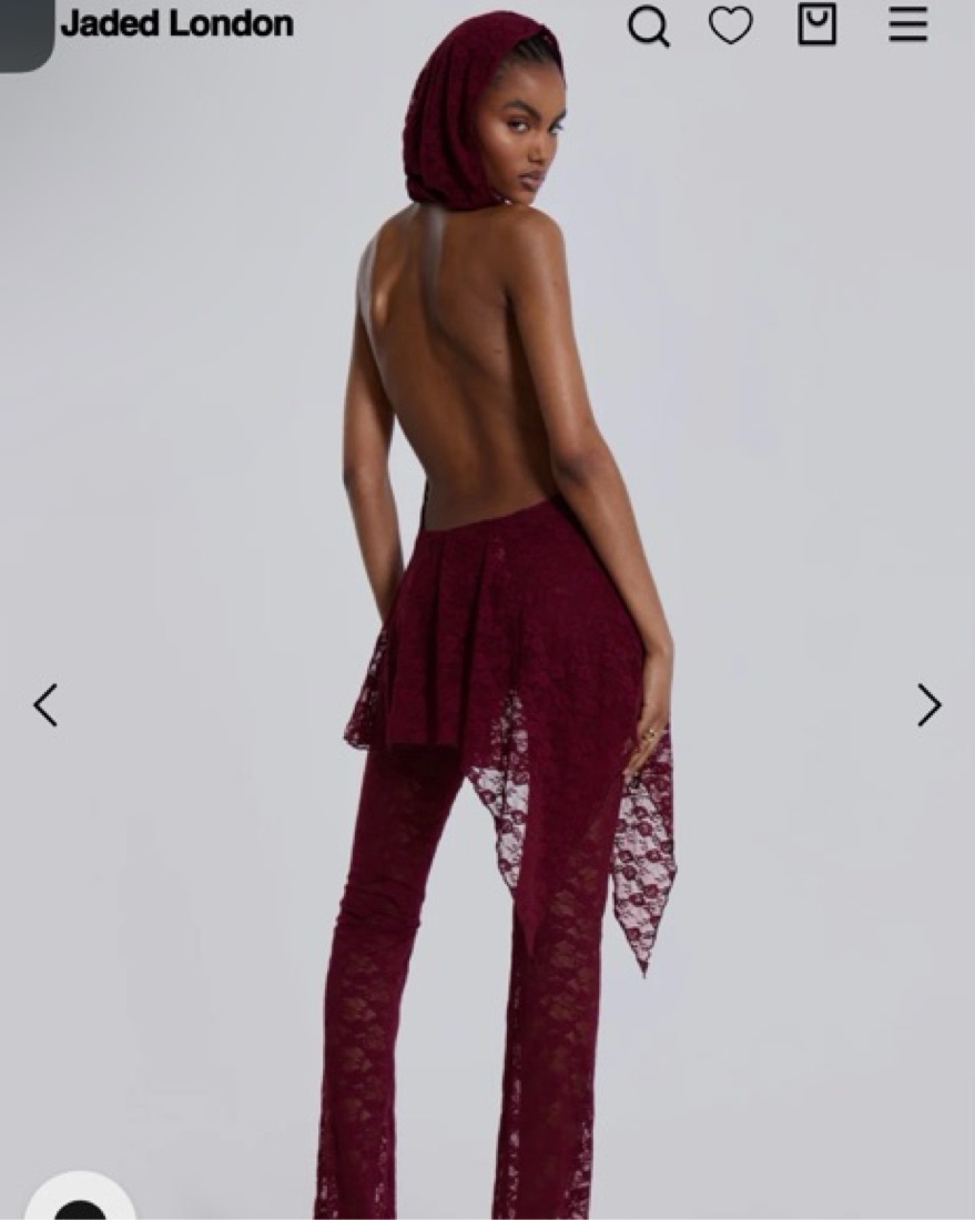 トップス Jaded London Red Scrape Knit Shop Red Scrape Knit | Jaded London | Clothing