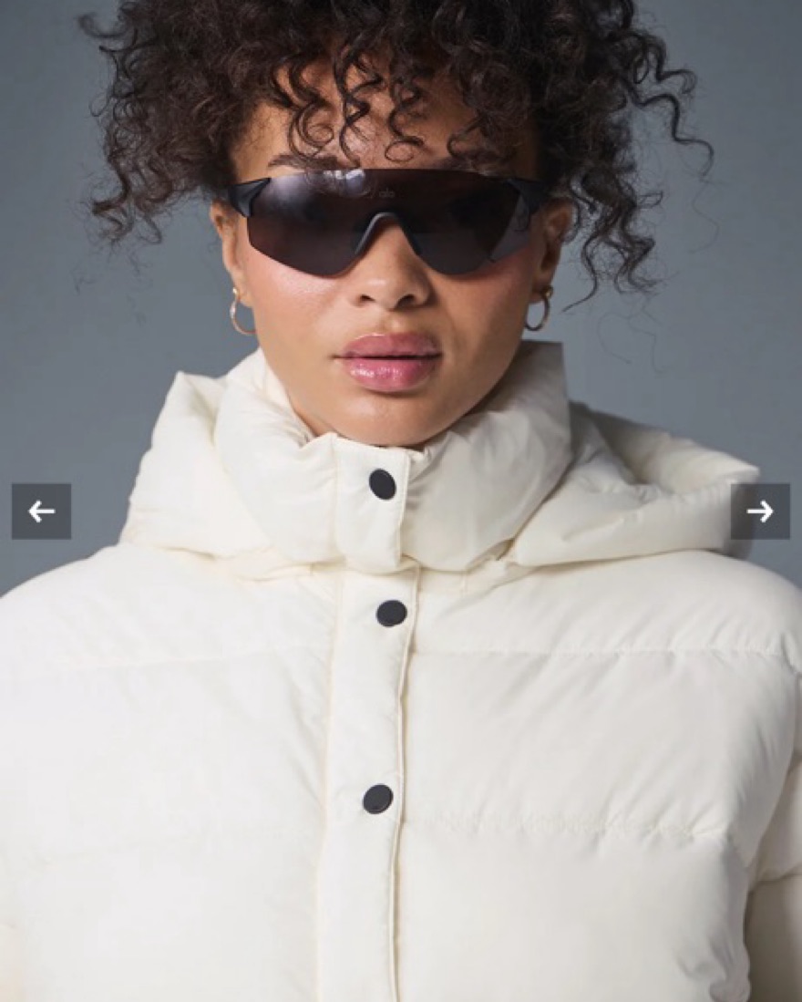 Alo Aspen Love Puffer Jacket by Alo Yoga - Pickle