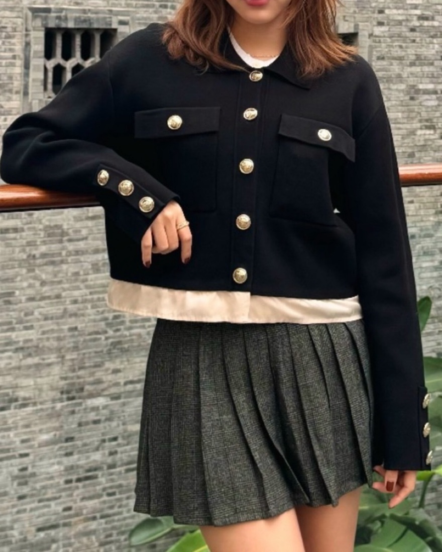 Sandro Black Jacket / Cardigan by Sandro - Pickle