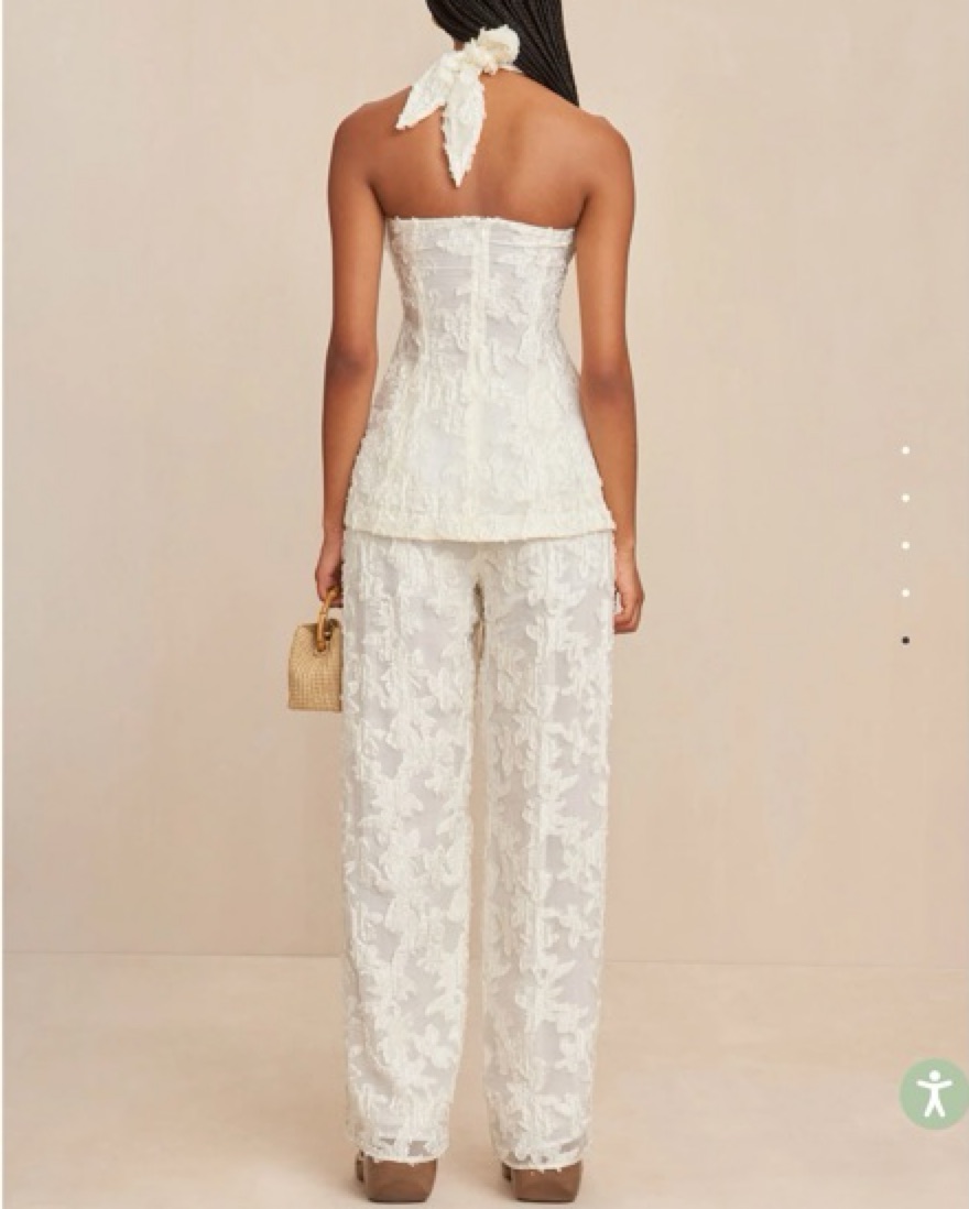 Cult Gaia White Matching 2-Piece Set by Cult Gaia - Pickle