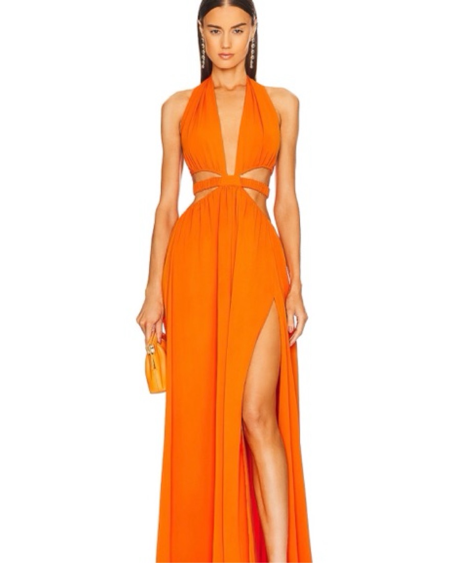 Revolve X Michael Costello Kenny Orange by Michael Costello - Pickle