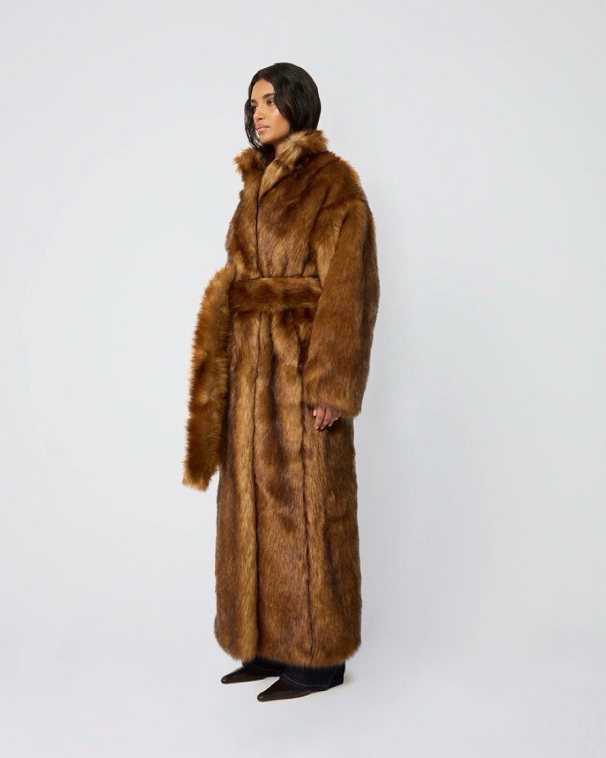 【khy完売サイズ】khy faux fur coat KHY Faux Fur Coat by Khy - Pickle