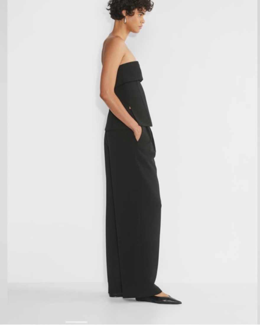 Aritzia Babaton Tube Top + Shorts Set by Aritzia - Pickle