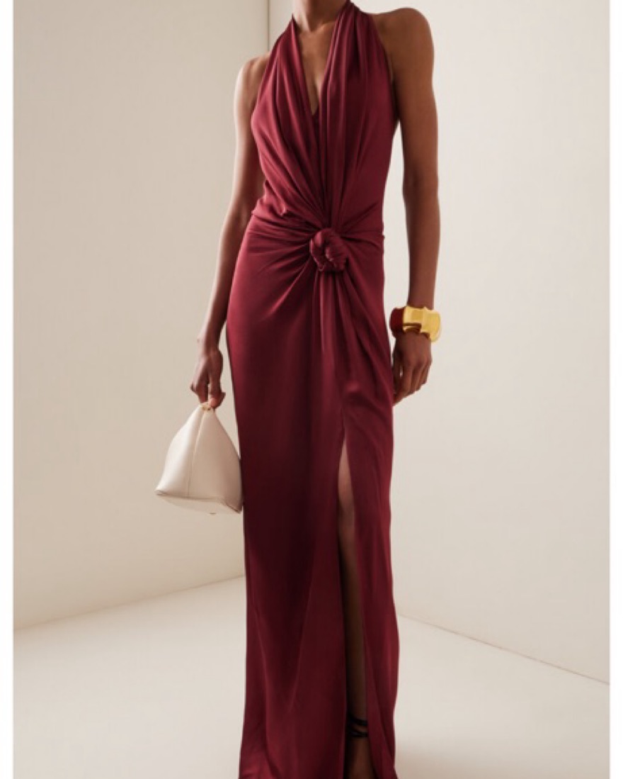 Silvia Tcherassi Jazmin Silk Gown by Silvia Tcherassi - Pickle