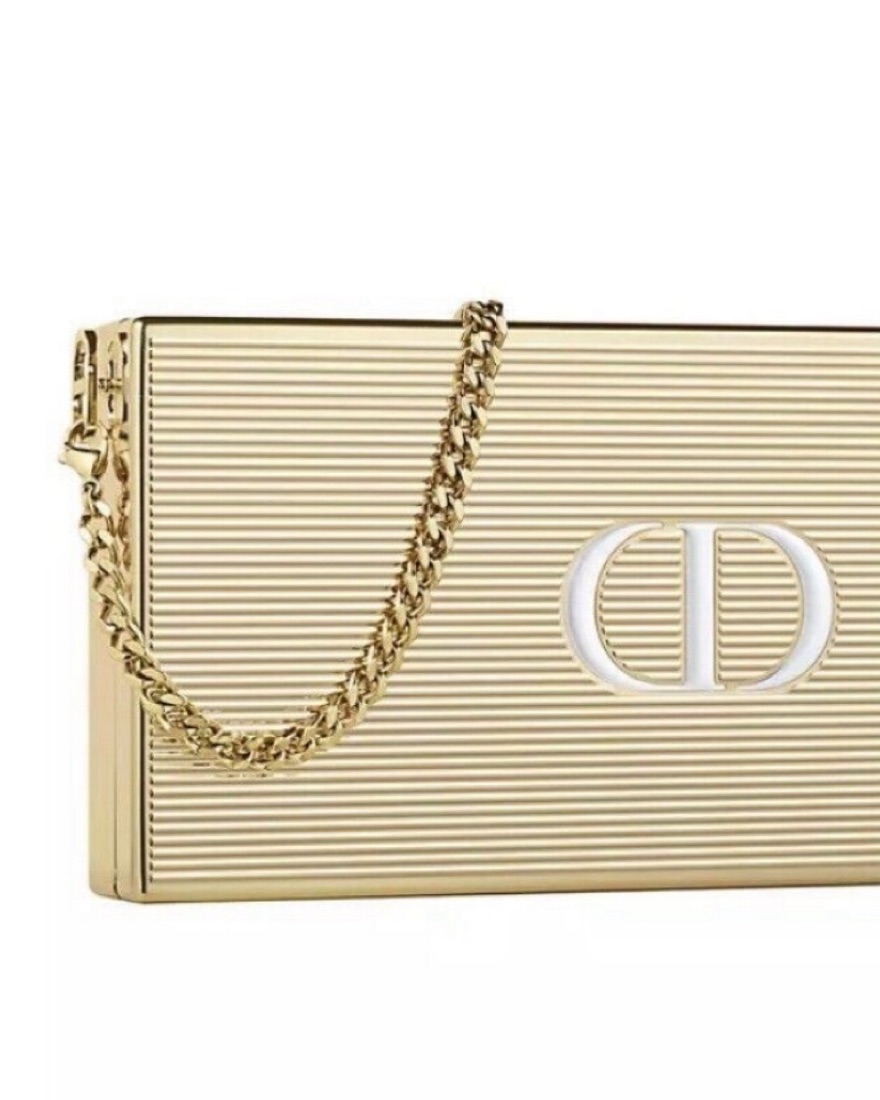 Dior ROUGE DIOR MINAUDIÈRE CLUTCH by Christian Dior - Pickle
