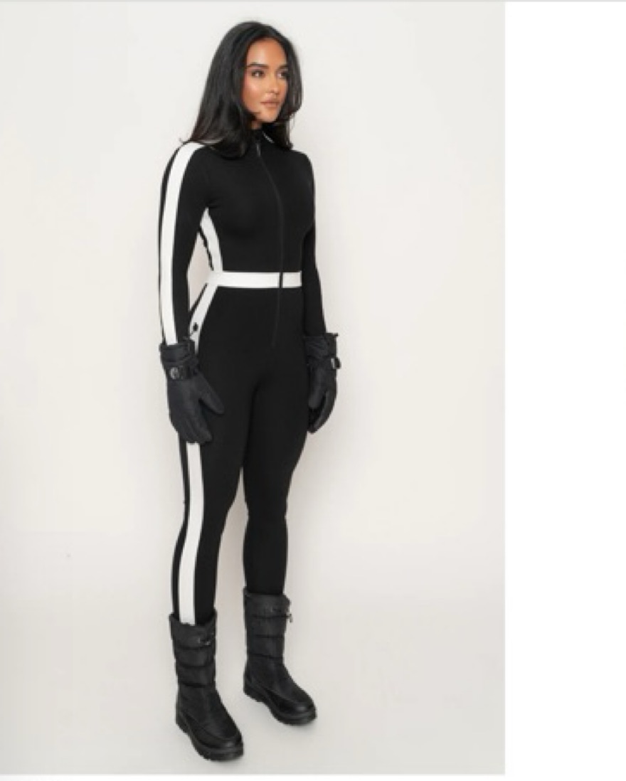 Black Ski Jumpsuit by JLUXLABEL - Pickle