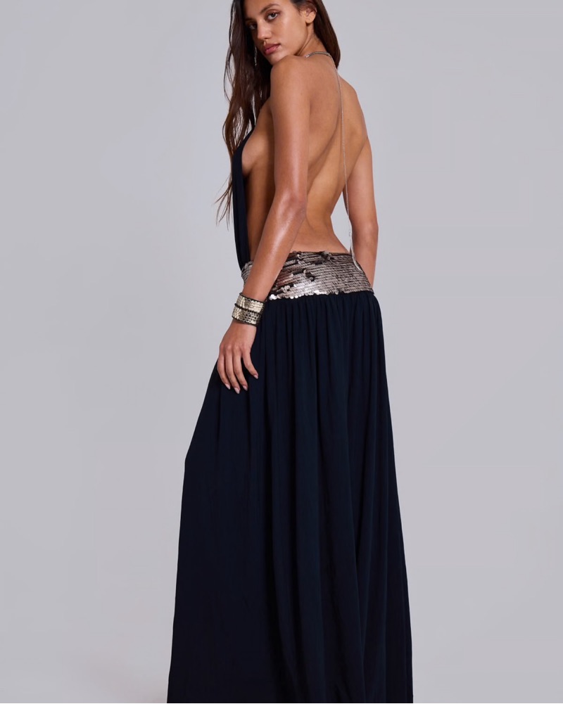 【新品未使用、タグ付き】Jaded London Backless Dress Jaded London Xs Backless Zebra by Jaded London - Pickle