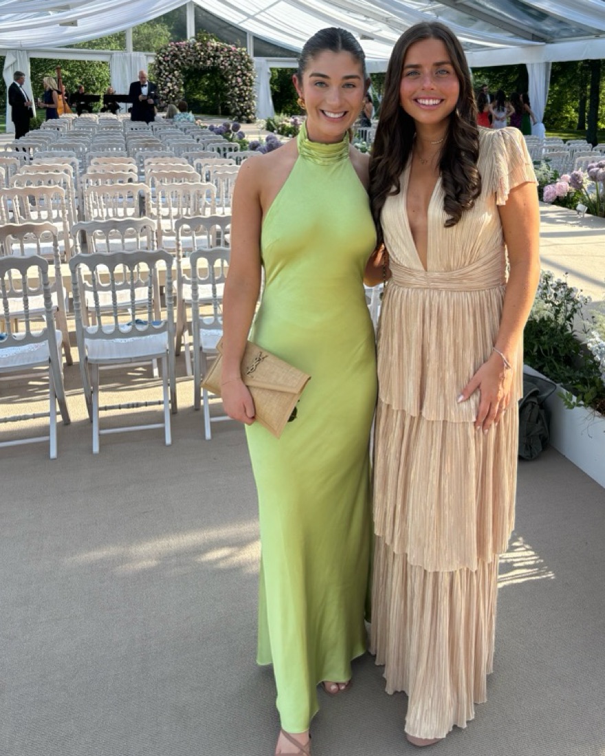 green emerald velvet dress Misha Collection Ellie Mini Dress