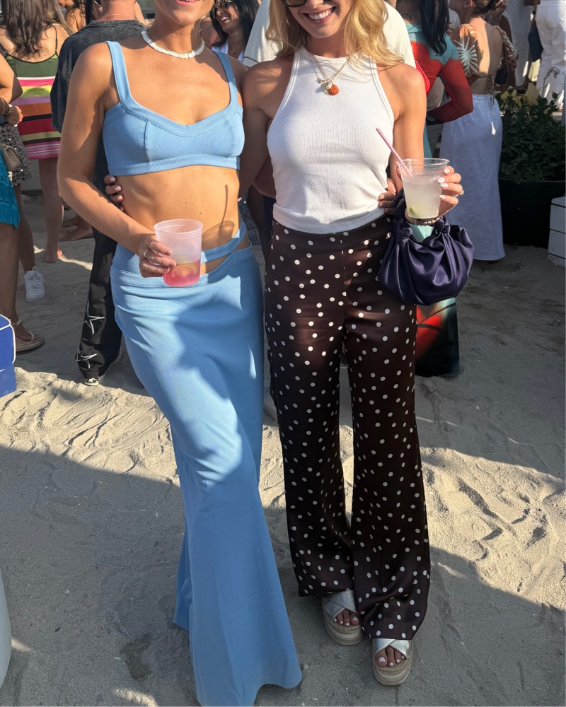Polka Dot Pants by Zara - Pickle