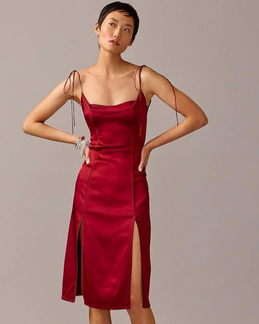 Anna October Jcrew Red Dress by Anna October X J. Crew - Pickle
