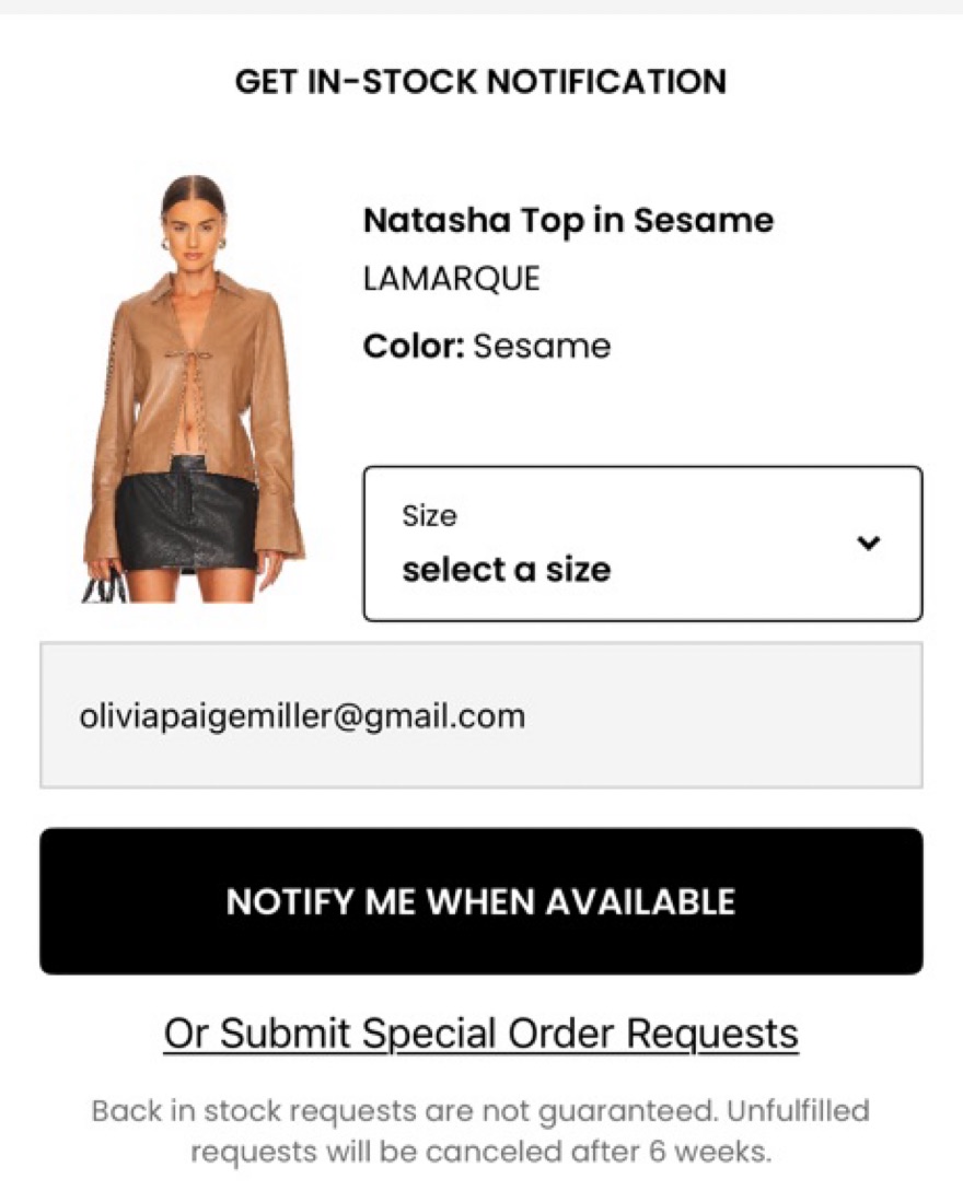 00s archive leatherjaket 細身 ギミック ダークウェア LAMARQUE natasha Top Sesame by LAMARQUE - Pickle