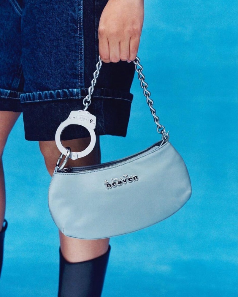 Marc Jacobs “Cuffz” Bag (Silver) by Heaven By Marc Jacobs - Pickle