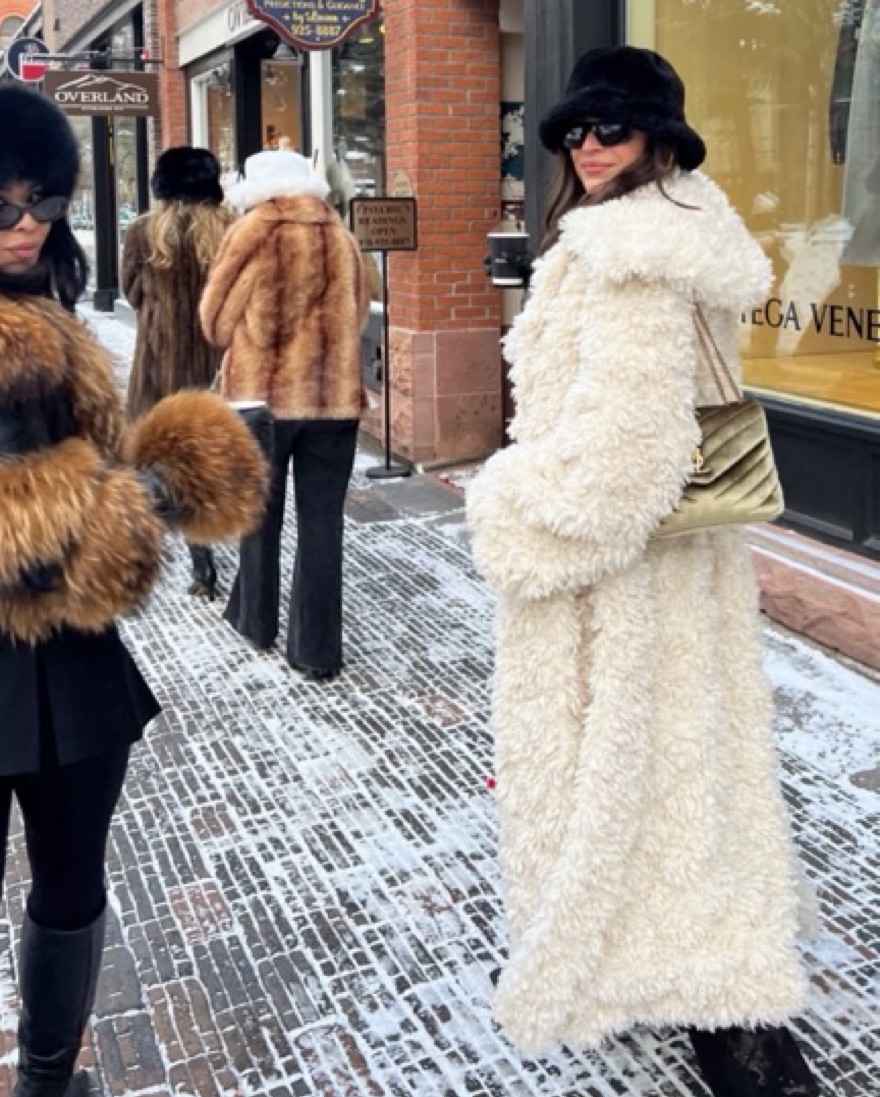 Sold Out! Khy Faux Fur Coat by Khy - Pickle