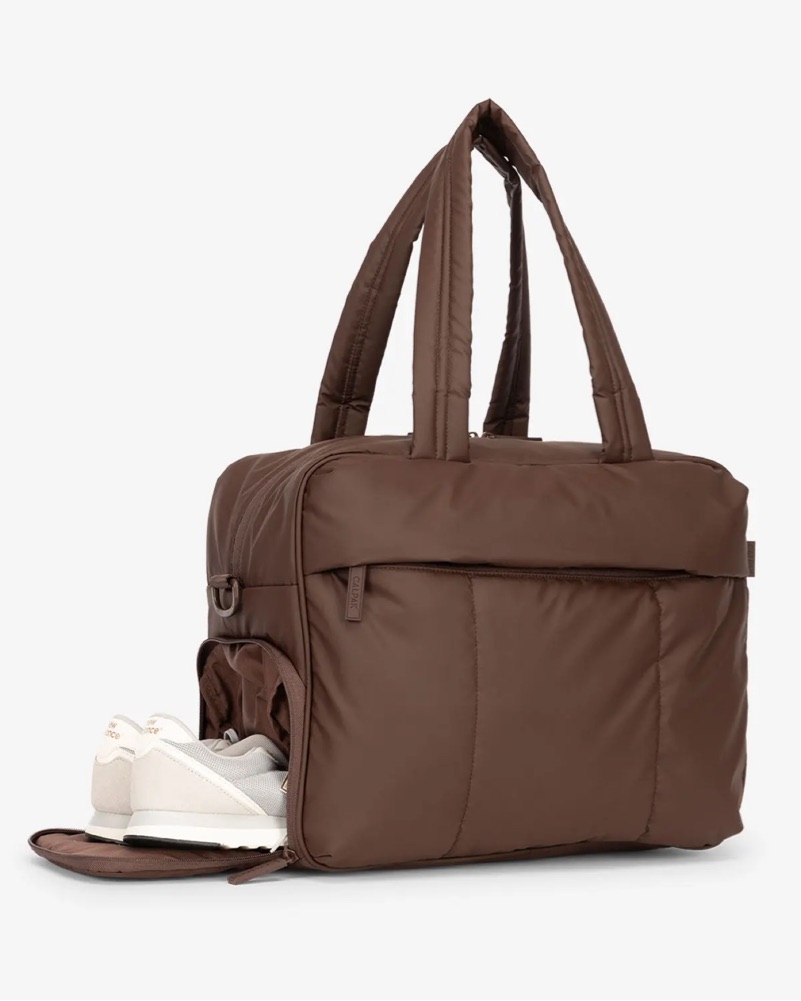 Calpak Luka Duffel in Walnut by CALPAK - Pickle