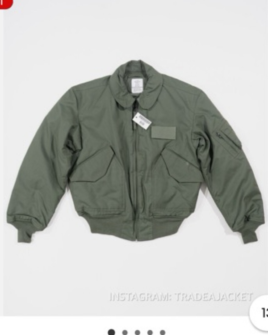 Gibson & Barnes Vintage Flight Jacket by Vintage - Pickle