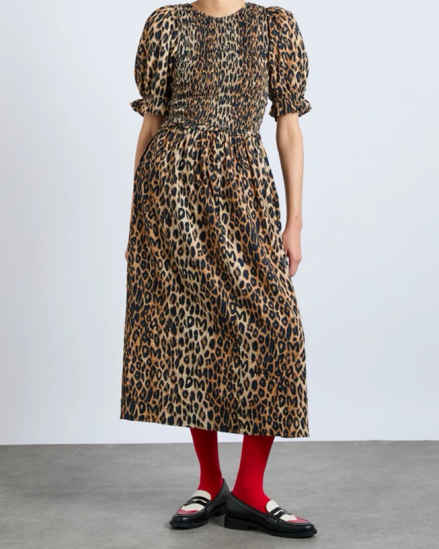 Damson Madder Cheetah Dress by Damson Madder - Pickle