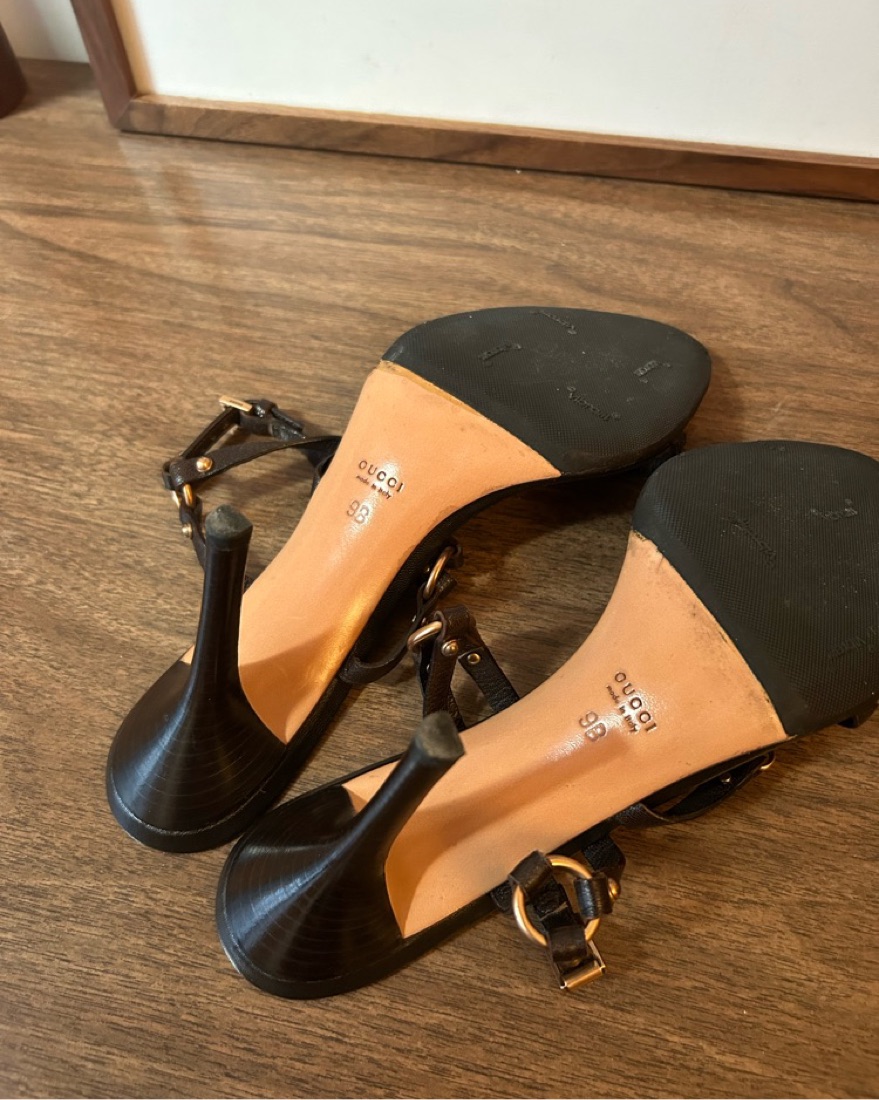 tom ford gucci bamboo sandals heels by Gucci - Pickle