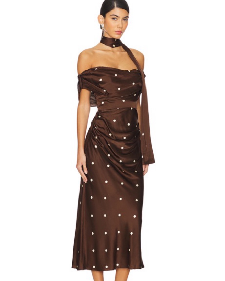 LPA Luisa Midi Dress by LPA - Pickle