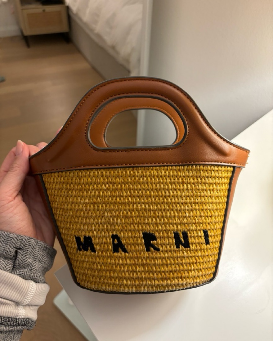 Marni Tropicalia Straw Bag by Marni - Pickle