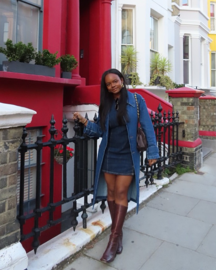 新品BONJOUR DIARY Ibiza dress black denim 新品BONJOUR DIARY Ibiza dress black denim BONJOUR DIARY Ibiza