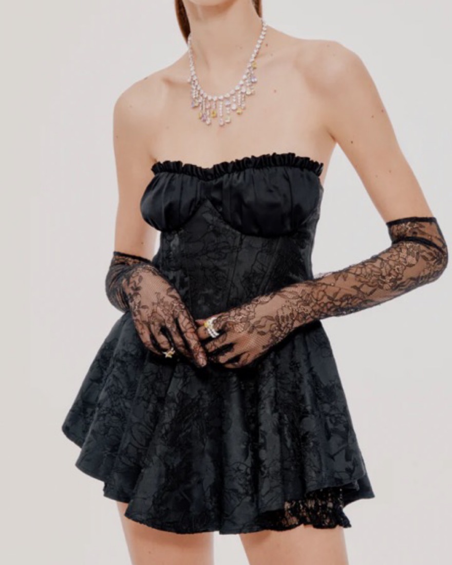 NANA JACQUELINE AIRINA BLACK MINI DRESS by Nana Jacqueline - Pickle