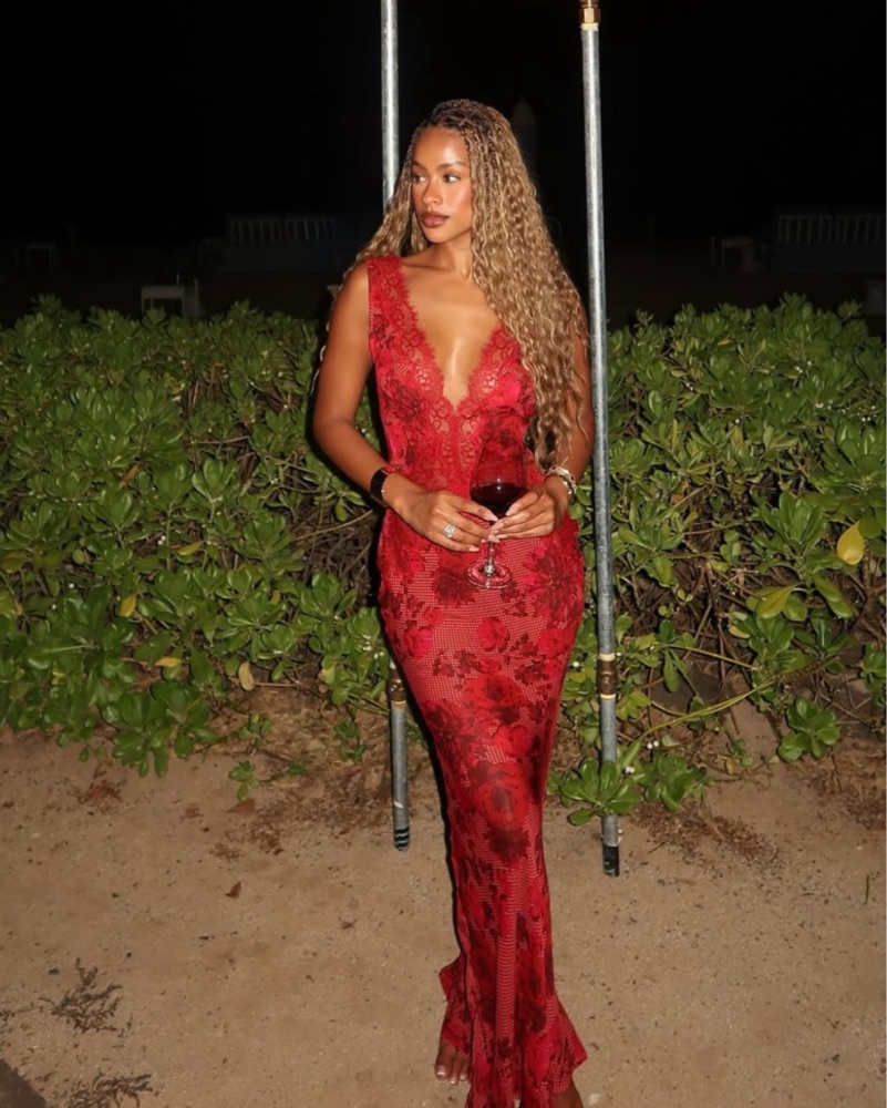 Bydee Juliette Maxi Dress In Rosé by Bydee - Pickle