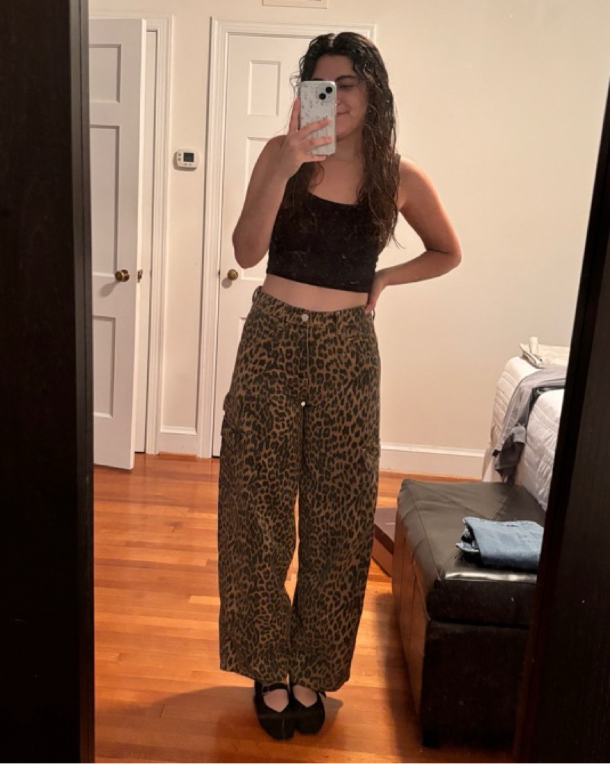 Damson Madder Leopard Print Pants by Damson Madder - Pickle