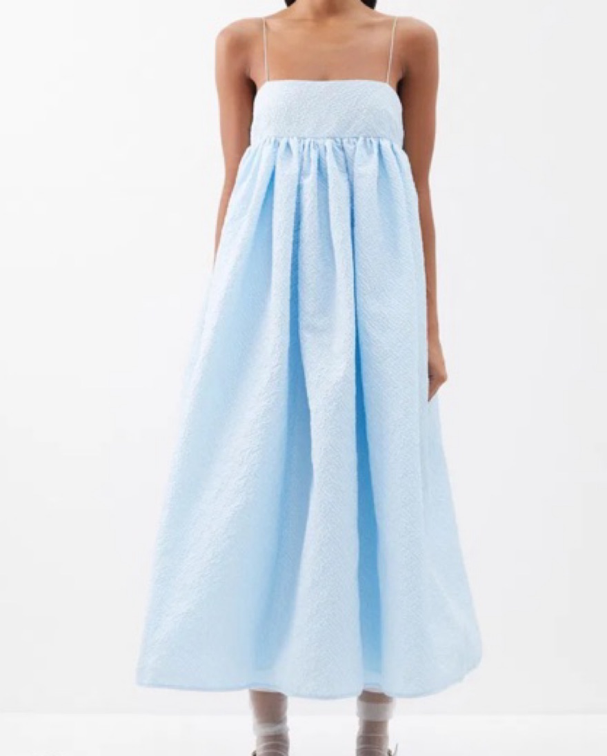 Cecilie Bahnsen Beth Square Dress by Cecilie Bahnsen - Pickle