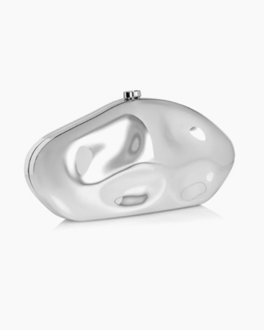 Cult Gaia Caldera Clutch by Cult Gaia - Pickle