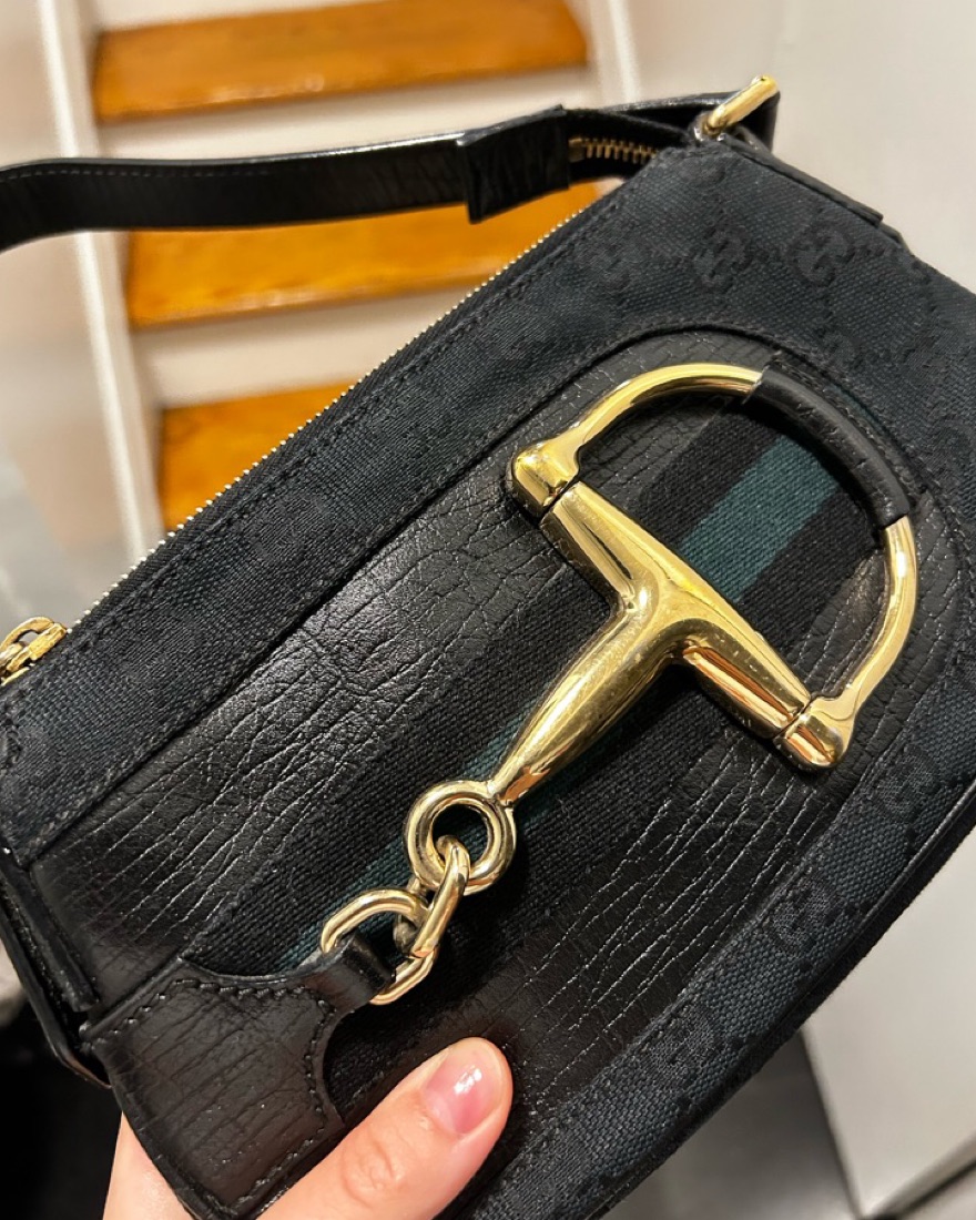Gucci Vintage Horsebit Bag by Gucci - Pickle