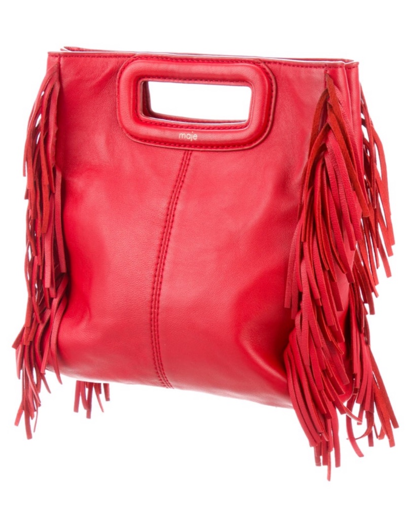 MAJE MINI M RED BAG by Maje - Pickle