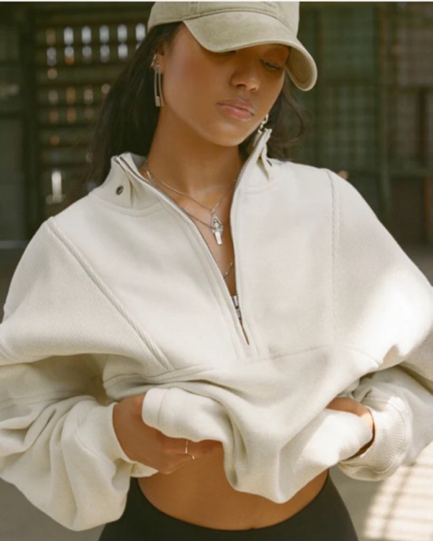 Joah Brown Retro Half Zip by Joah Brown - Pickle