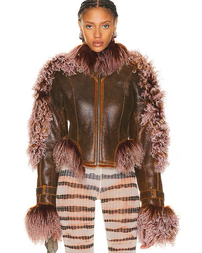 KNWLS X JEAN PAUL GAULTIER lamb Jacket by KNWLS - Pickle