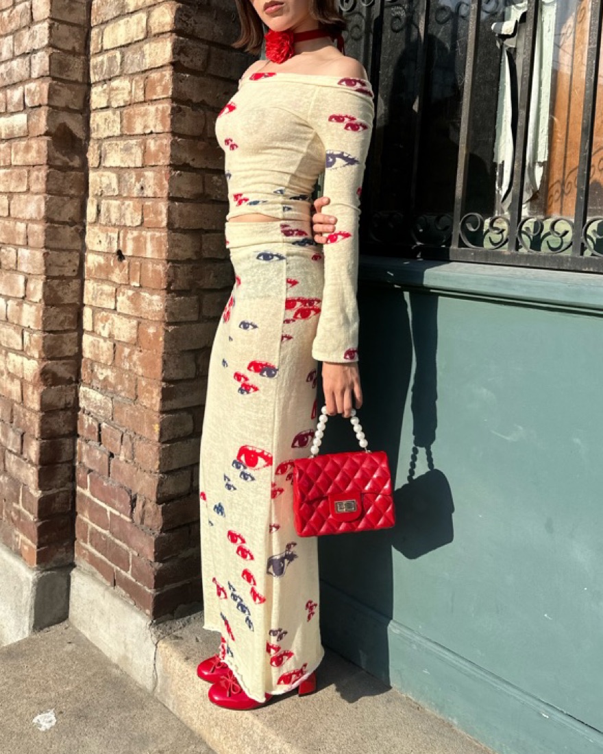 Omighty 2 Piece Longsleeve Set Eye by OMIGHTY - Pickle