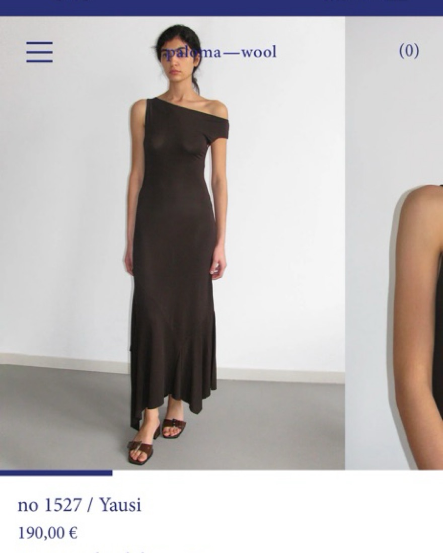 paloma wool 不規則なフレアのドレ paloma wool 不規則なフレアのドレ