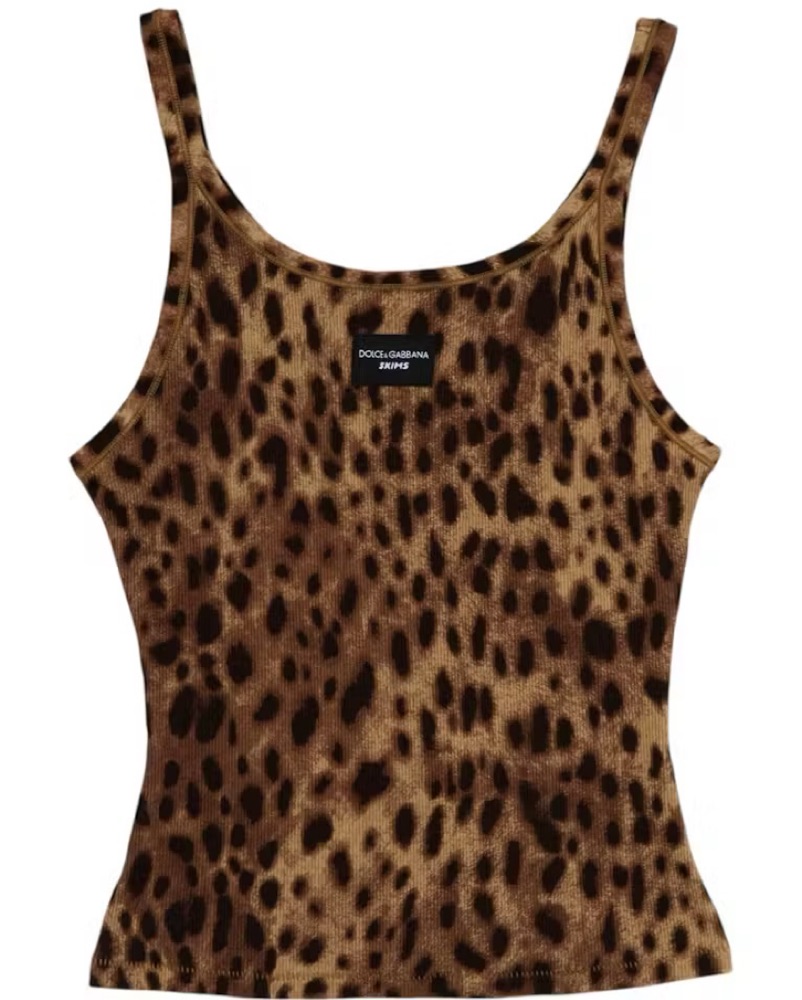 Skims X Dolce Gabbana Tank Top by Skims - Pickle