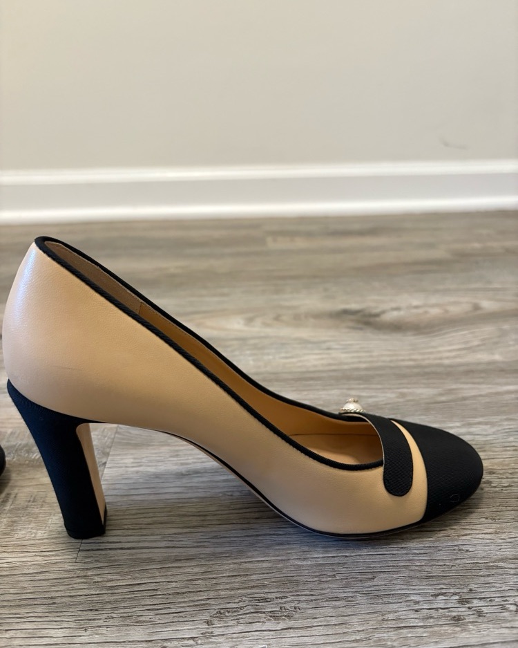 Chanel Heels with Pearl | Pickle