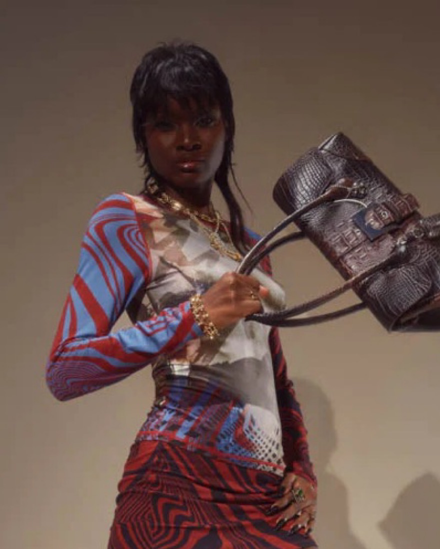 Jaded London Medusa Long Sleeve by Jaded London - Pickle