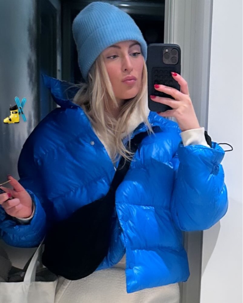 Blue ski puffer Jacket by Misc - Pickle