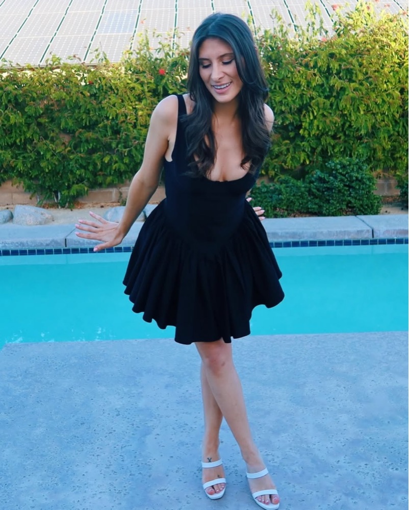 Alyn Mini Dress In black / revolve by NBD - Pickle