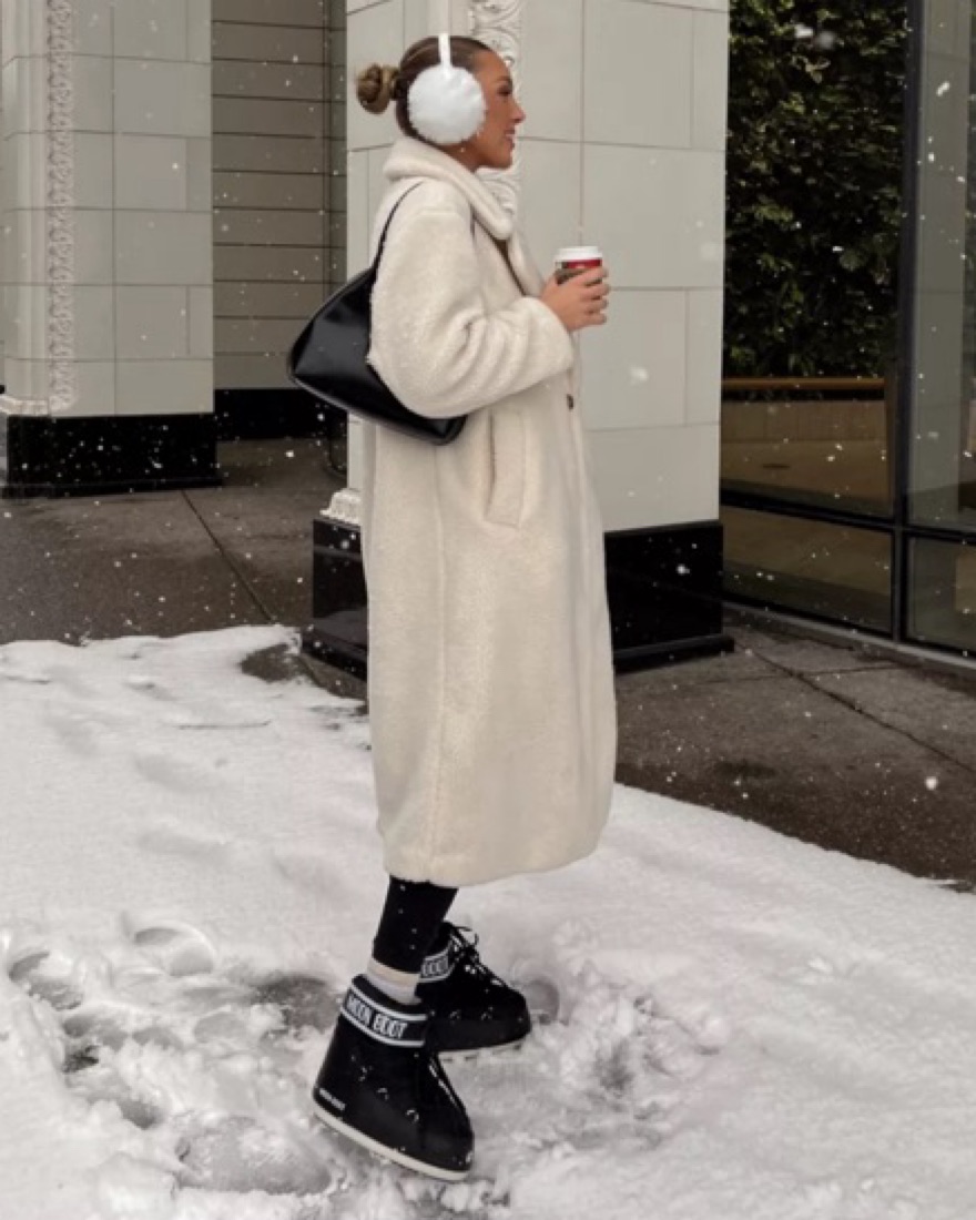 Icon Low Black Nylon Moon Boots by Moon Boots - Pickle