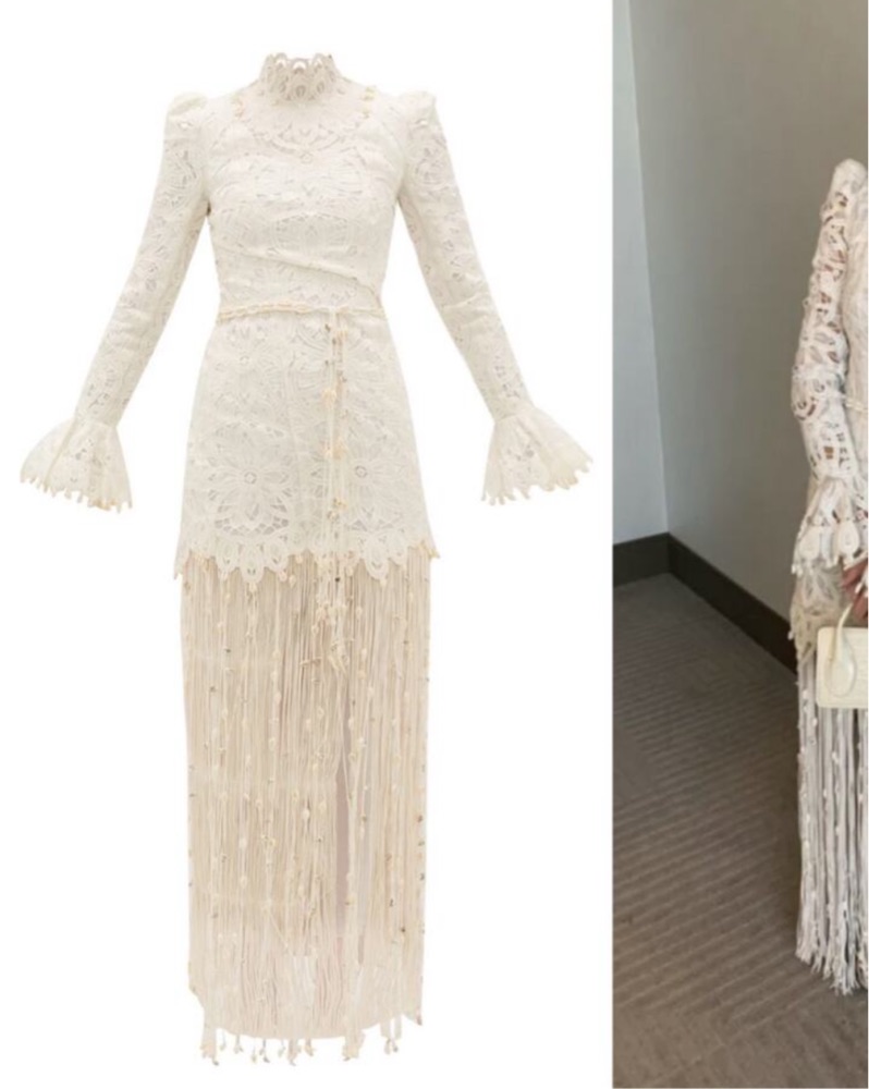 Zimmermann Ivory / White Maxi Dress by Zimmermann - Pickle