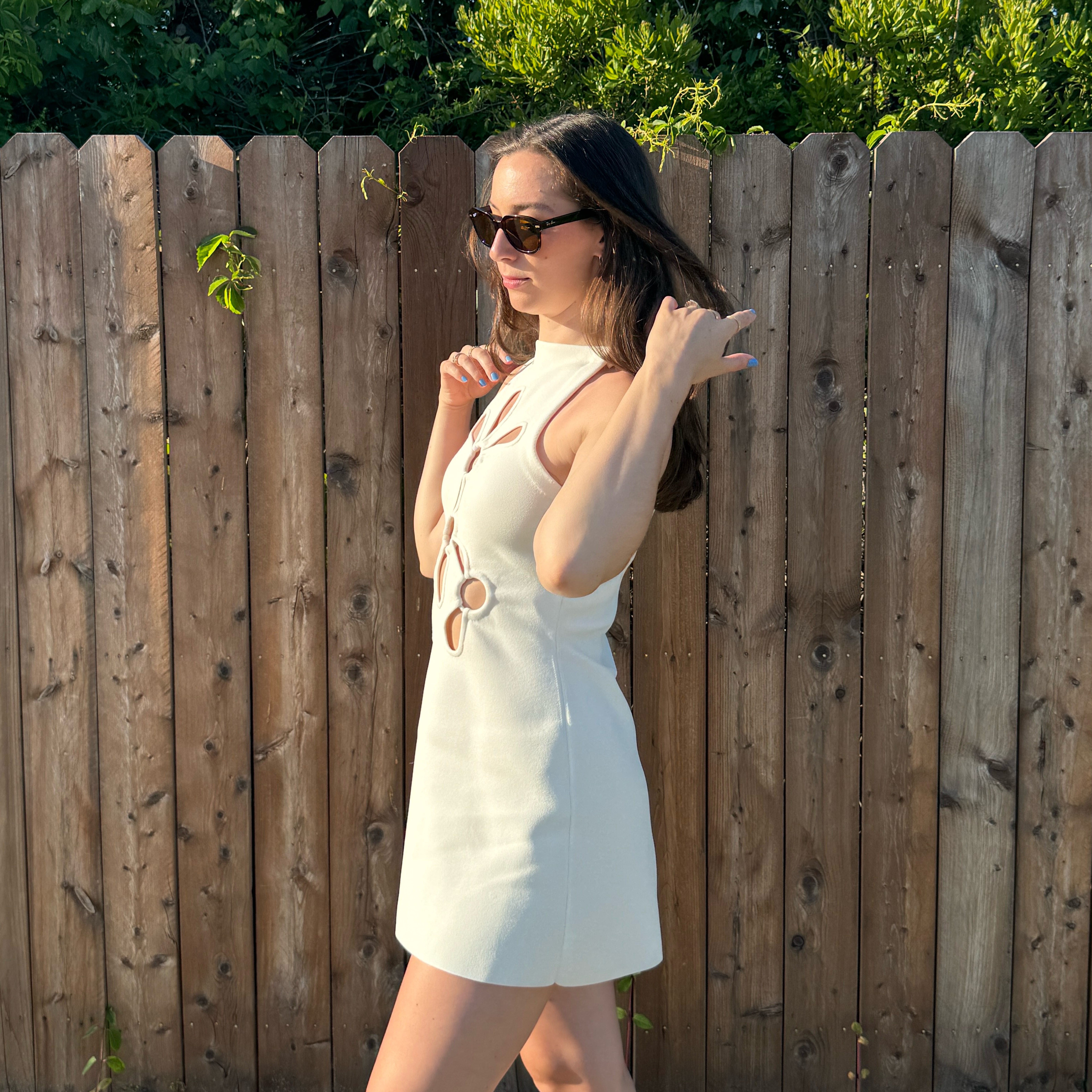 Cult Gaia Franco Knit Dress by Cult Gaia - Pickle