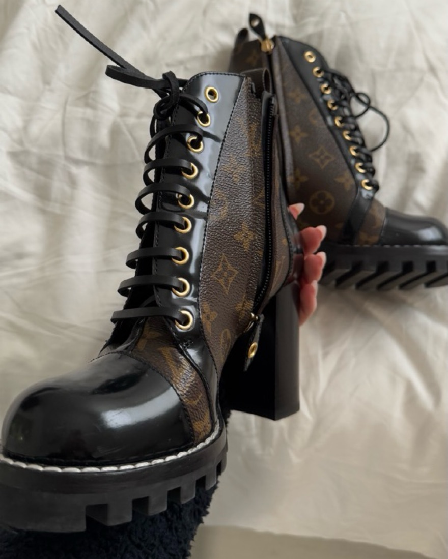 LOUIS VUITTON platform boots by Louis Vuitton - Pickle
