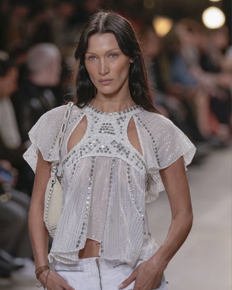 Isabel Marant Orna Chiffon Top by Isabel Marant - Pickle