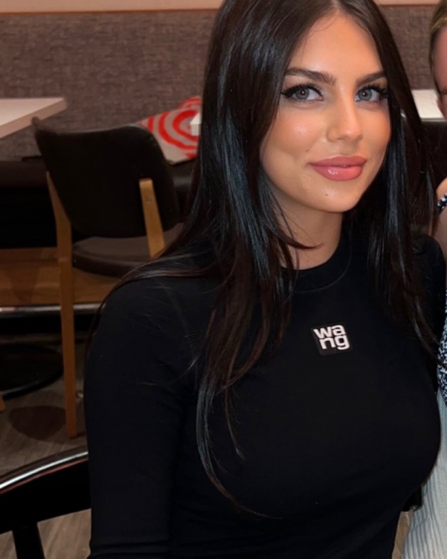 Chic Black Cropped Wang Long Sleeve Top by ALEXANDER WANG - Pickle