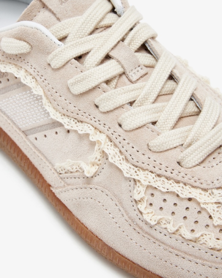 Cream Lace Alohas by Alohas - Pickle