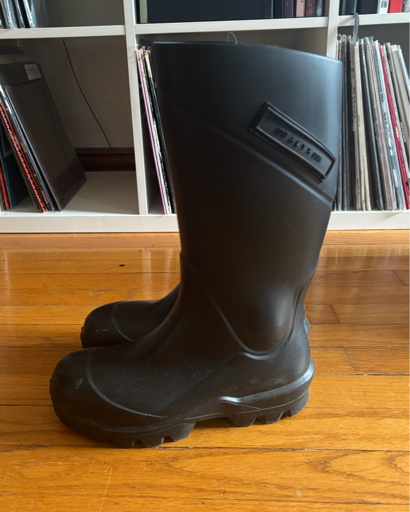 ALYX rubber Boots by 1017 Alyx 9SM - Pickle