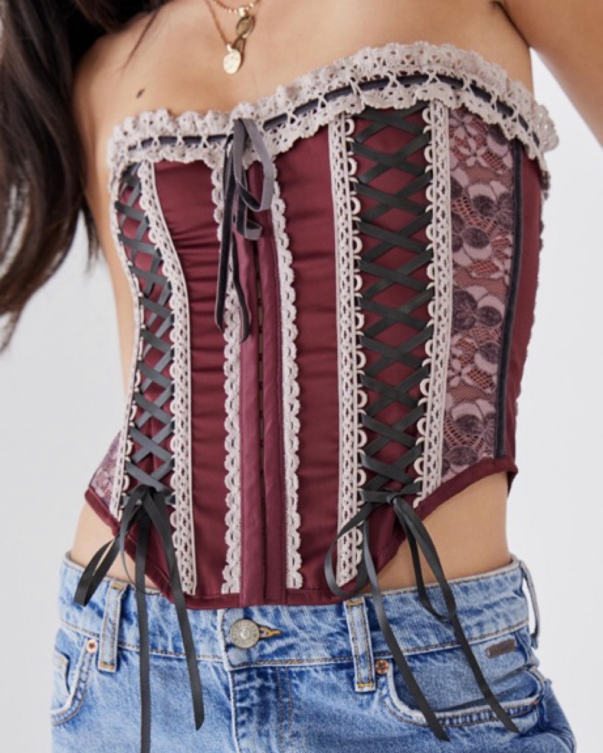Light before dark Freya Corset by I AM GIA - Pickle